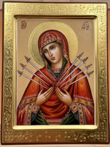 Богородица «Семистрельная» Образец 15 Омск